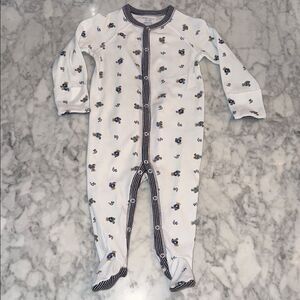 Ralph Lauren Baby Boys Bear Cotton Footed Coverall 9M